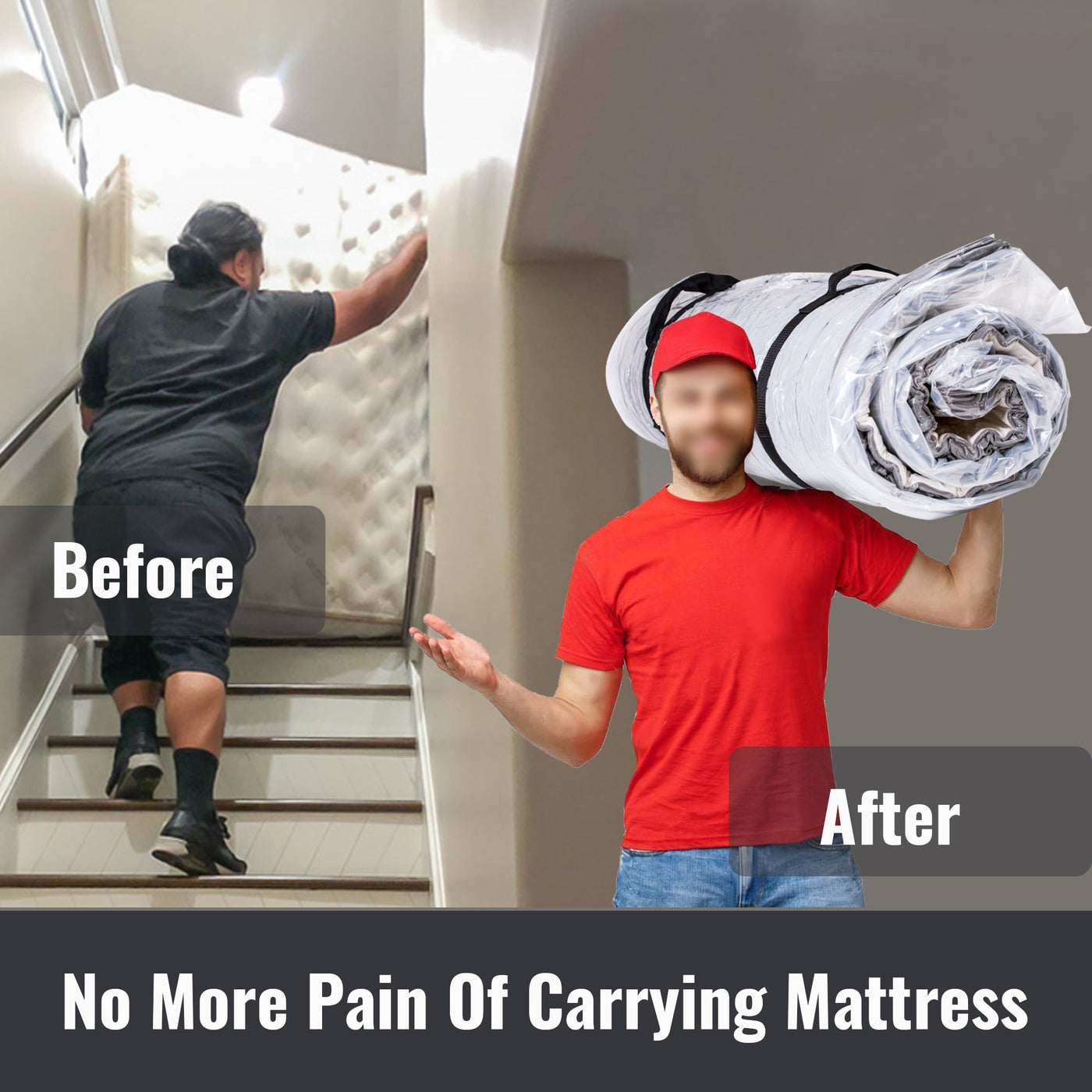 Twin Mattress Vacuum Bag for Moving and Storage - SpaceFix